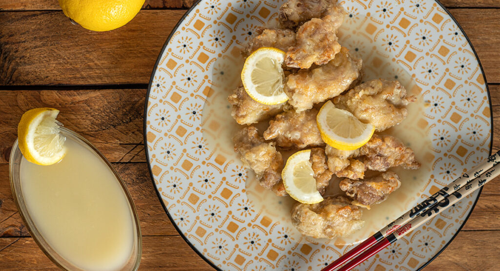Pollo al limón estilo chino