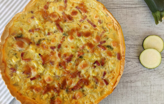 Quiché de calabacín
