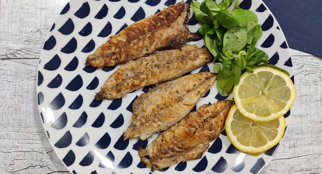 Filetes de caballa adobada
