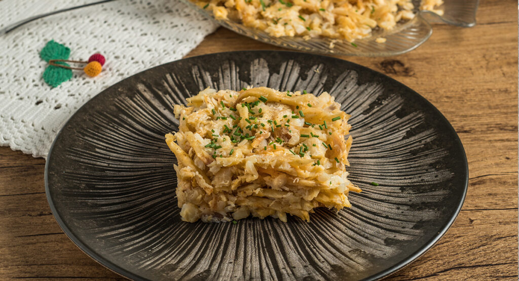 Bacalao dorado o bacalhau à brás