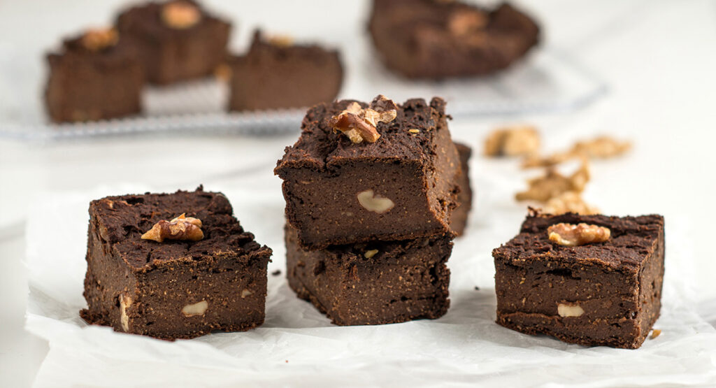Brownie de batata sin azúcar ni gluten