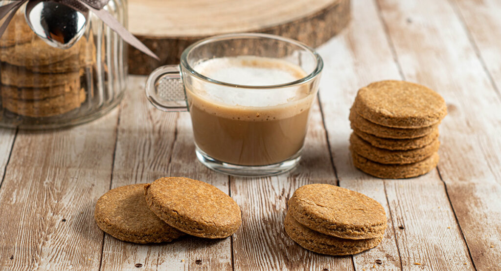Galletas de avena y jengibre