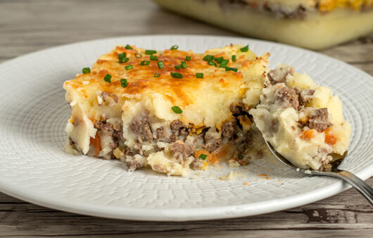 Pastel de patata y carne