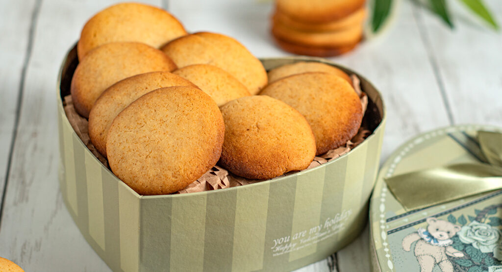 Galletas danesas con harina de arroz