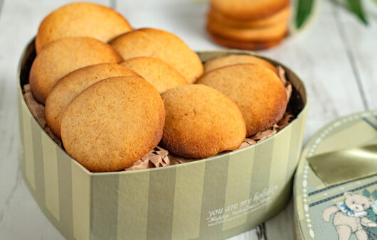 Galletas danesas con harina de arroz