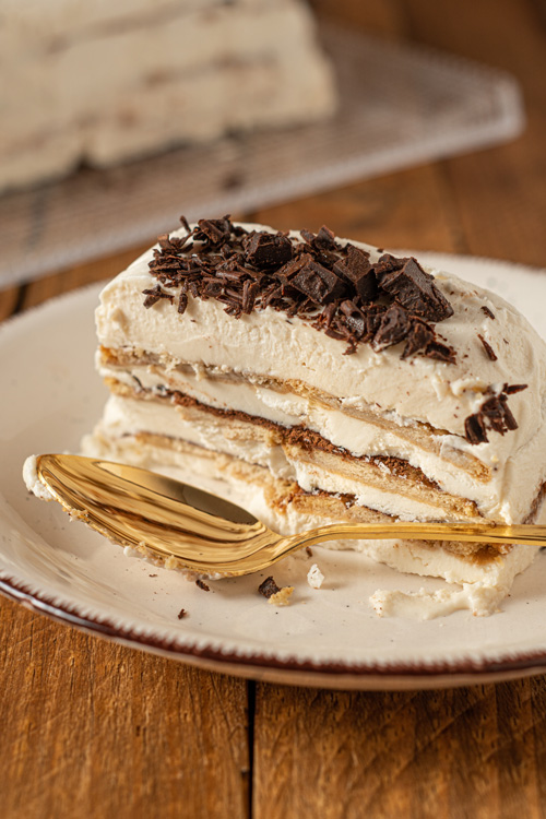 Tiramisú helado