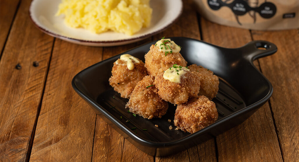 Albóndigas crunchys de pescado