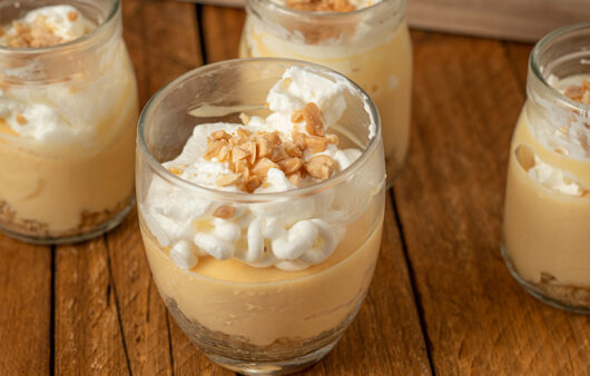 Copas heladas de lemon pie