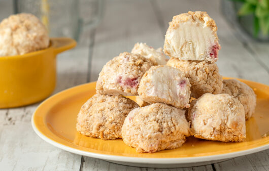 Bolitas de queso heladas