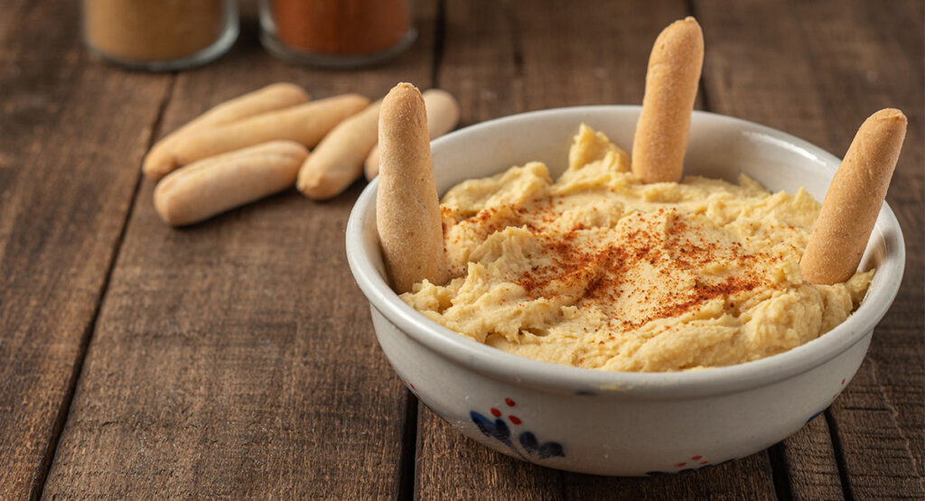 Hummus (reintroduciendo legumbres)