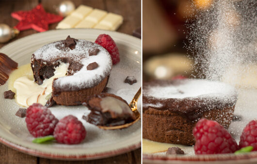 Coulant de triple chocolate sinsinsin