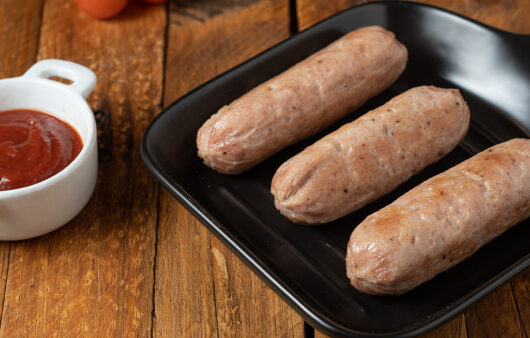 Salchichas de pollo caseras