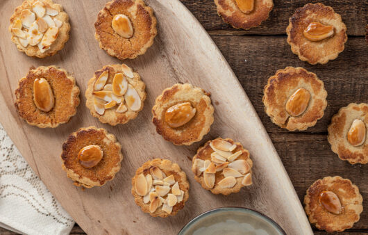 Galletas de queso y almendra