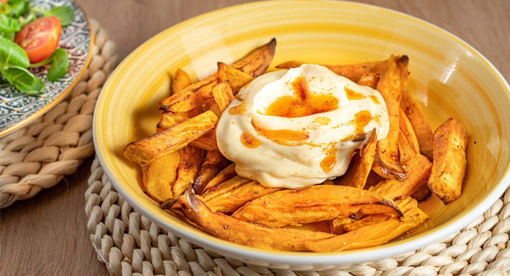 Bravas de boniato