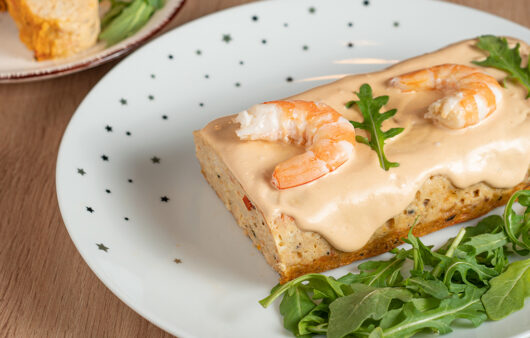 Pastel de pescado al microondas
