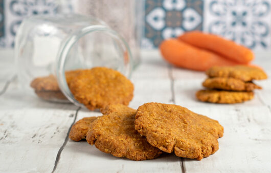 Galletas de avena y zanahoria
