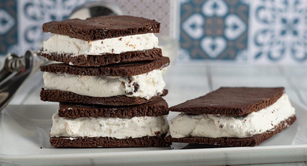 Sandwich helado de oreo sinsinsin