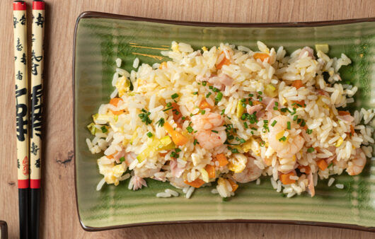 Arroz tres delicias