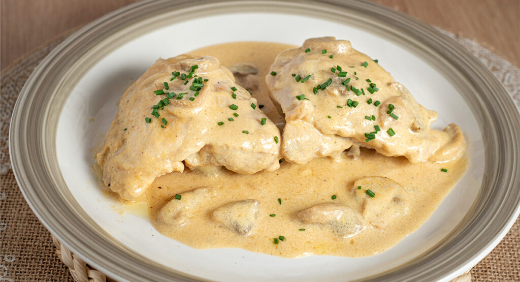 Pollo a la cerveza