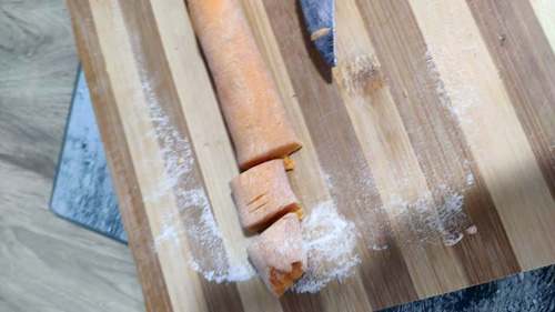Ñoqui de batata paso 3