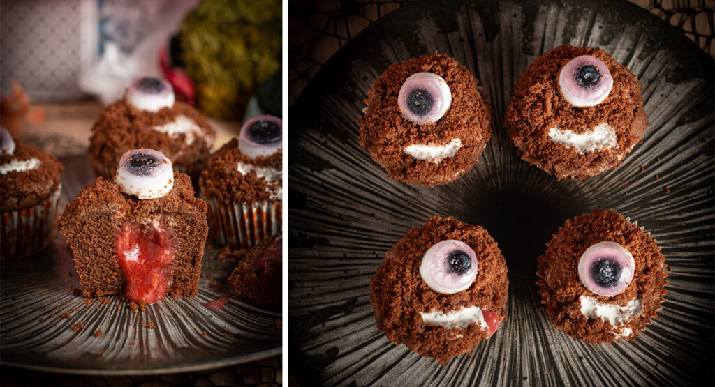 Cupcakes monstruosas