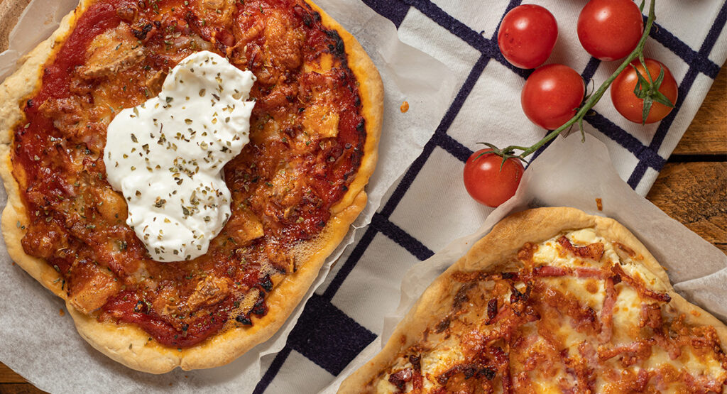 Pizza rápida de espelta