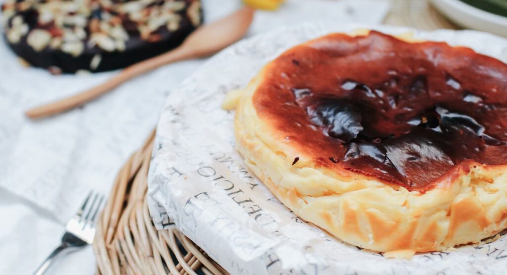 Mini tartas de queso cremosas en airfryer