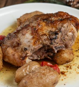 Paletilla de cordero al horno