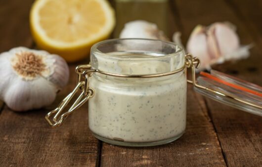 Alioli sin ajo para intolerantes a la fructosa