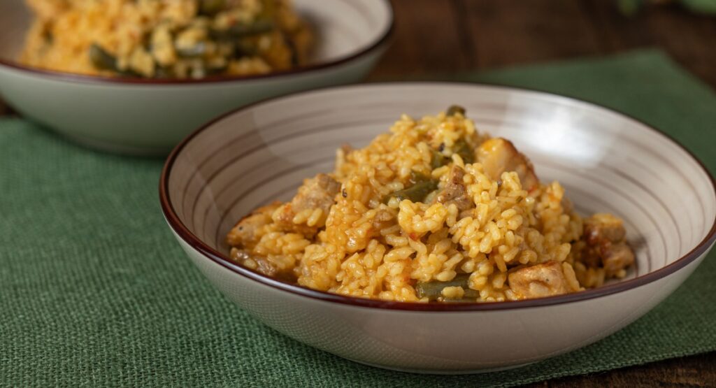 Arroz meloso con costilla