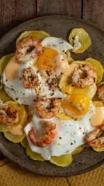 🍤 HUEVOS ROTOS CON GAMBAS AL AJILLO Y MAYONESA DE GAMBÓN
Huevos rotos de toda la vida, pero con un giro que no vas a olvidar: gambones al ajillo y una mayonesa casera hecha con el propio aceite de las cabezas y cáscaras. Sabe a puro mar 🌊

Ingredientes (para 2 personas):
🍤 300 g de gambones
🥔 3 patatas medianas
🥚 3 huevos (2 para la mayonesa y para romper, ajusta según el plato)
🫒 Aceite de oliva virgen extra
🍋 Un chorrito de limón
🧄 Ajo del oso al gusto (o aceite infusionado con ajo)
🧂 Sal

✅ Bajo en FODMAP
✅ Bajo en fructosa-sorbitol
✅ Sin gluten
✅ Sin lactosa

💬 Dale like si esta mayonesa de gambón te ha convencido, guárdala para tu próxima cena especial y compártela con quien también ama unos buenos huevos rotos.